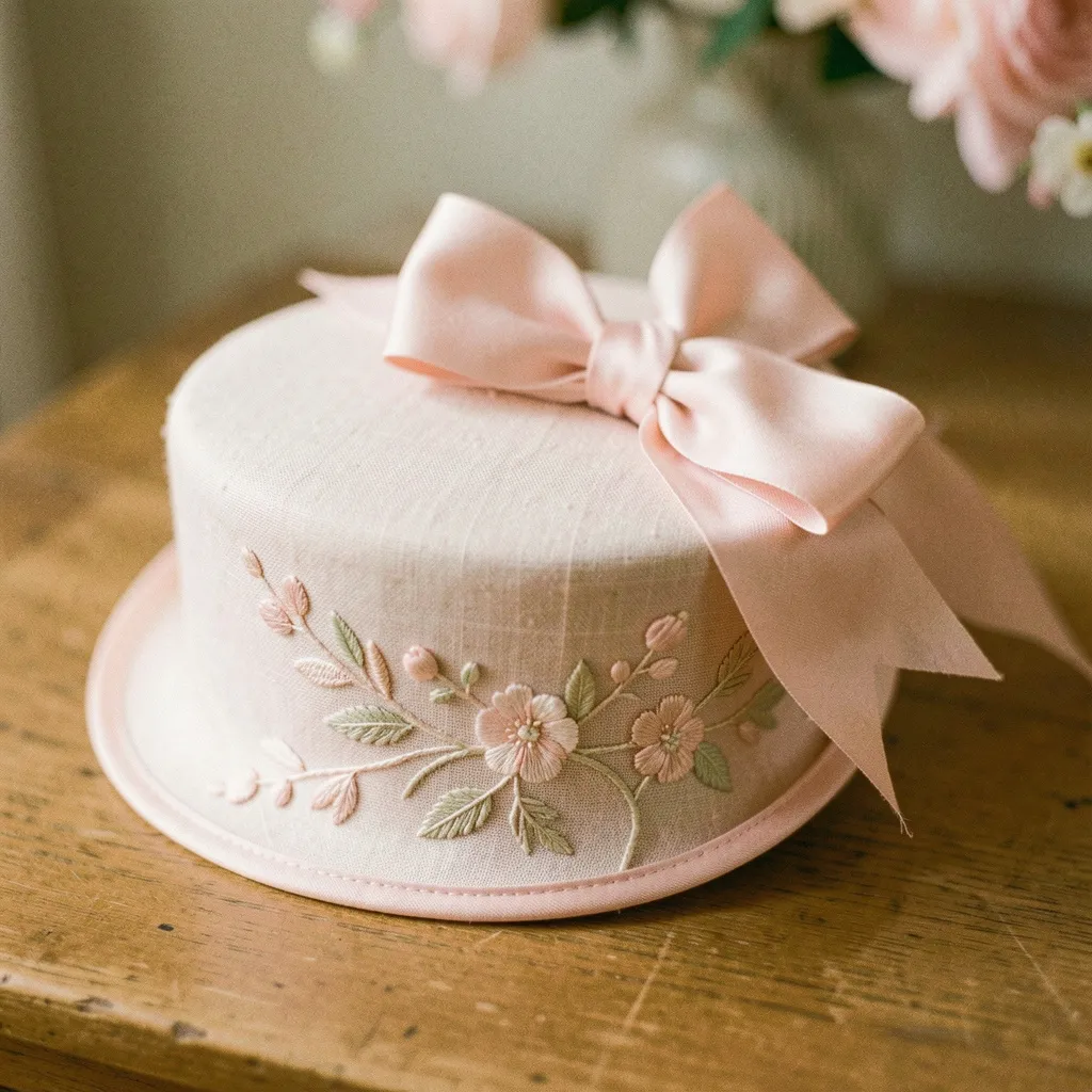 Soft pillbox hat design